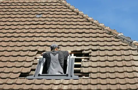 Pose de velux - Équemauville